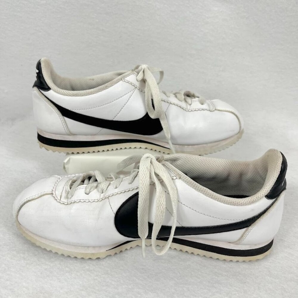 Nike Classic Cortez Leather Running Shoes Outdoors Retro Trainers Athletic 7